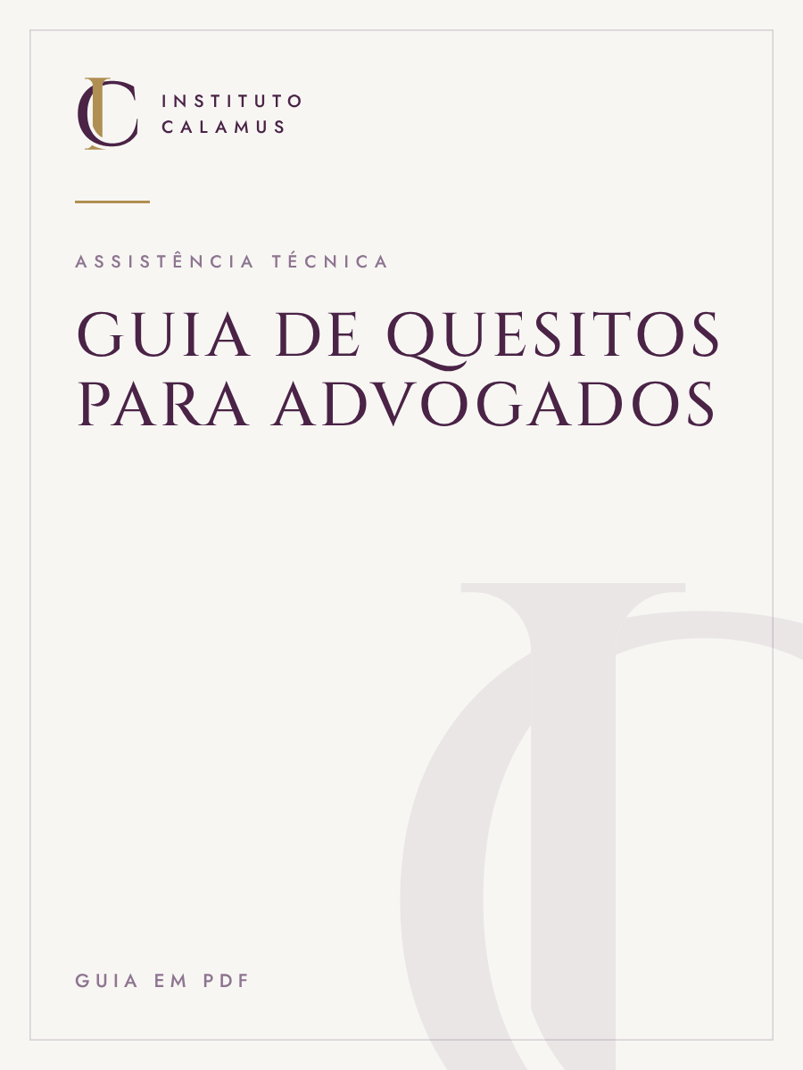 Capa: Guia de Quesitos para Advogados