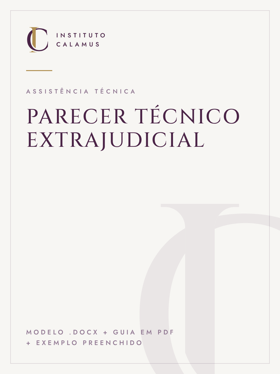 Capa: Parecer Técnico Extrajudicial